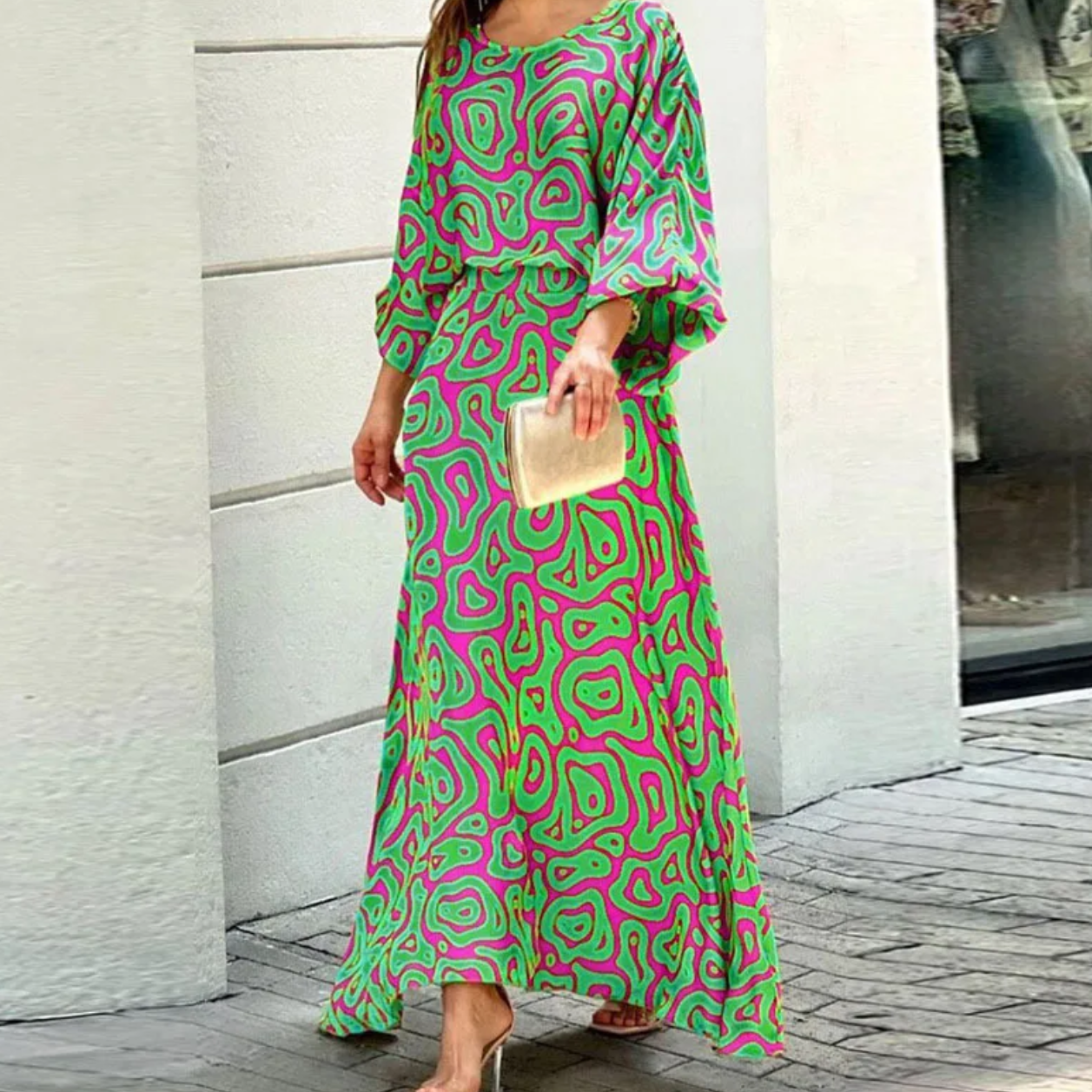 Valenzora | Summer Dress Sleeveless Round Neck Elegant Lightweight Dress