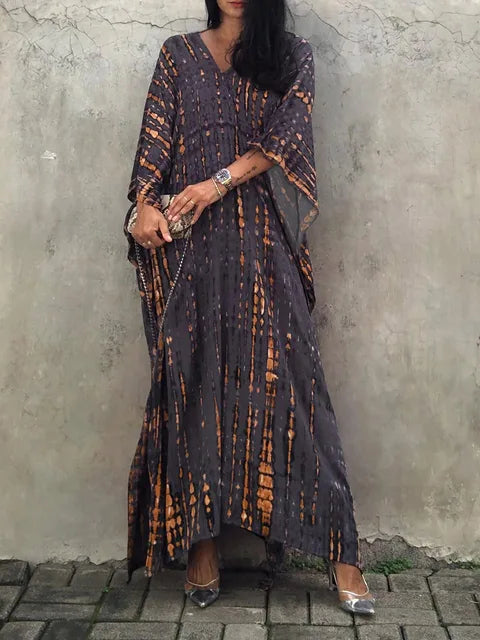 Valenzora | Sommer-Kaftan-Maxikleid