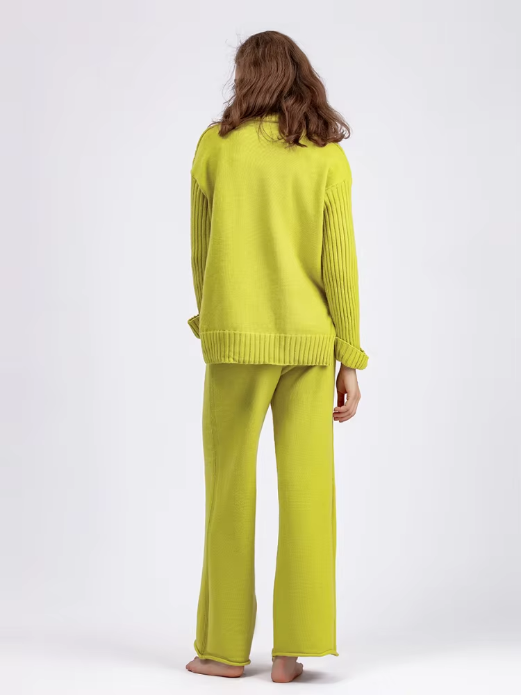 Valenzora | Modernes, elegantes zweiteiliges Strickset