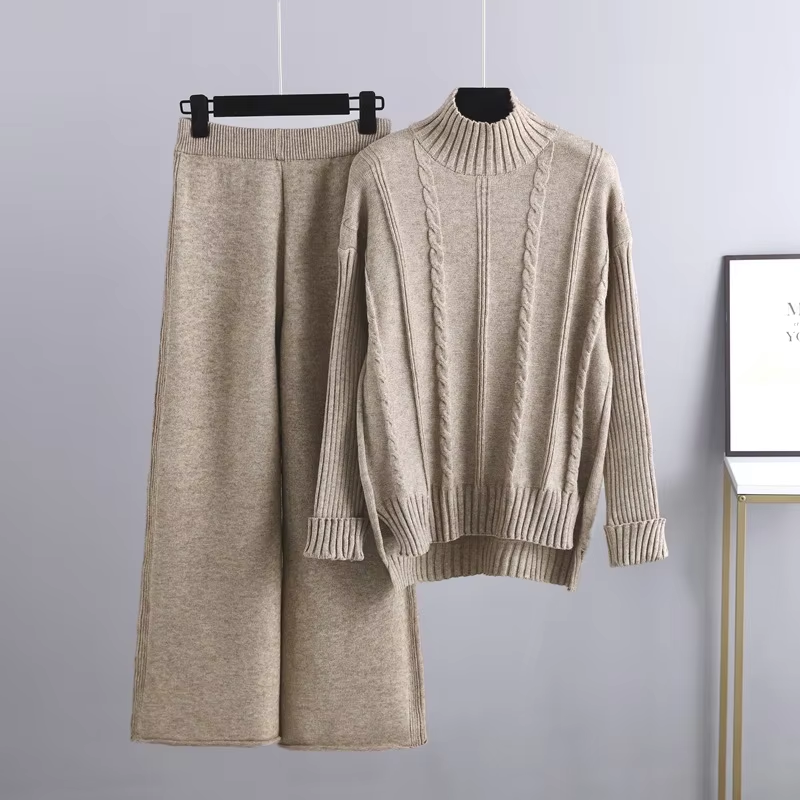 Valenzora | Modernes, elegantes zweiteiliges Strickset