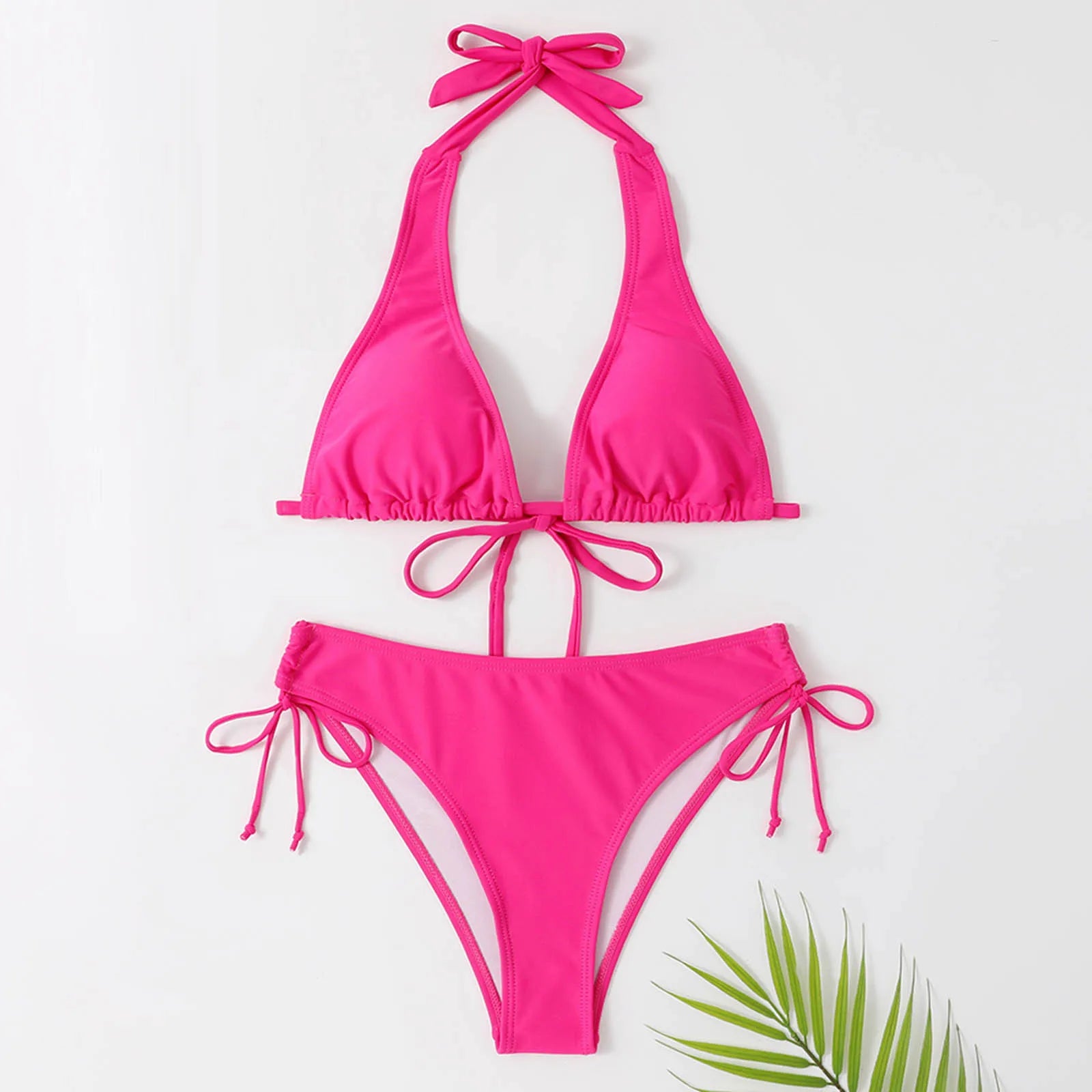 Valenzora - Classic Black Halter Bikini