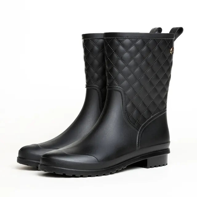 Valenzora | Waterproof Platform Rain Boots