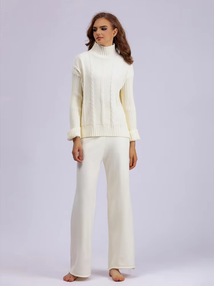 Valenzora | Modernes, elegantes zweiteiliges Strickset