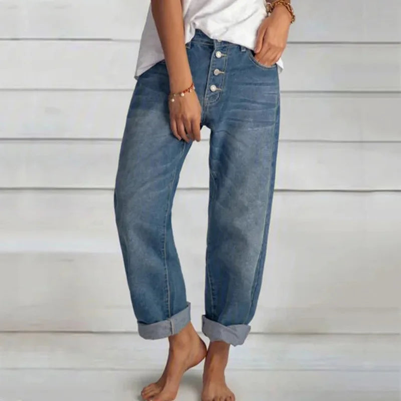 Valenzora | Locker sitzende Denim-Jeans für Damen