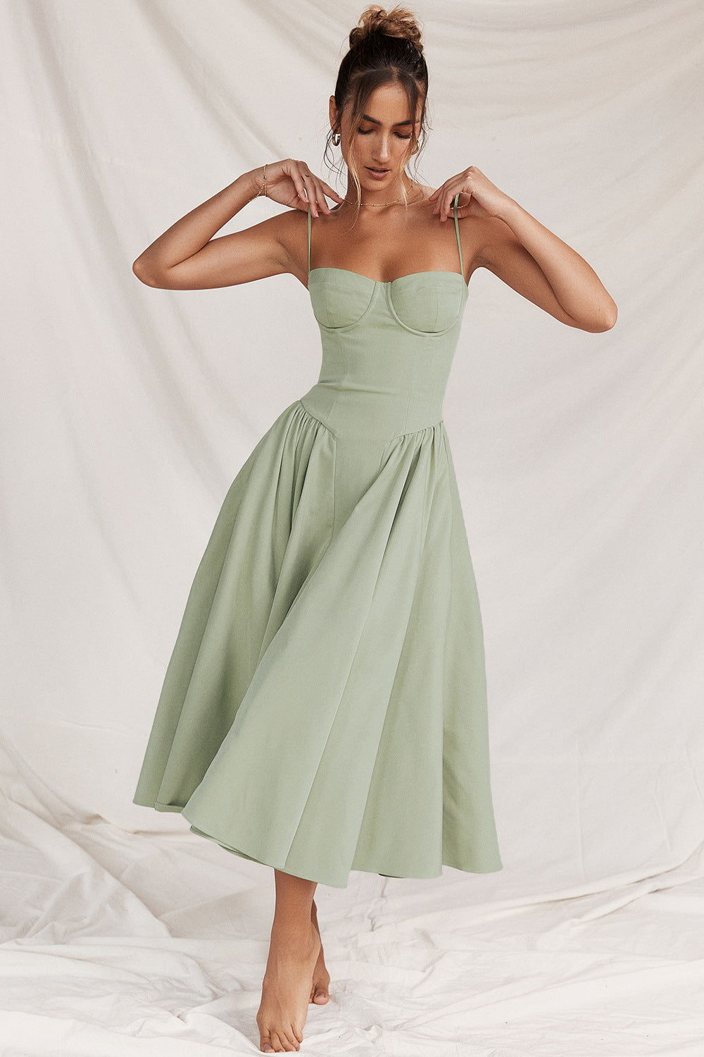 Valenzora | Summer dress with lightweight material and print