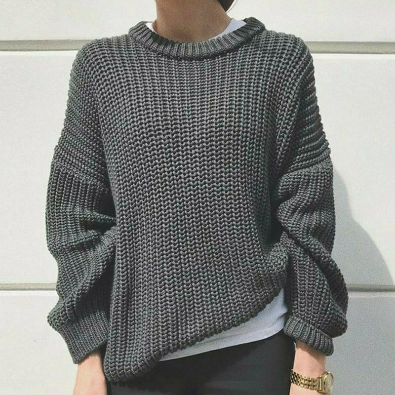 Valenzora | Casual, firm knit sweater