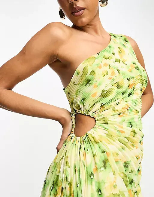Valenzora | One Shoulder Maxi Dress