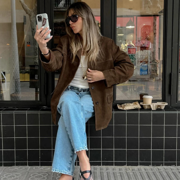 Valenzora | Luxury Suede Women's Jacket
