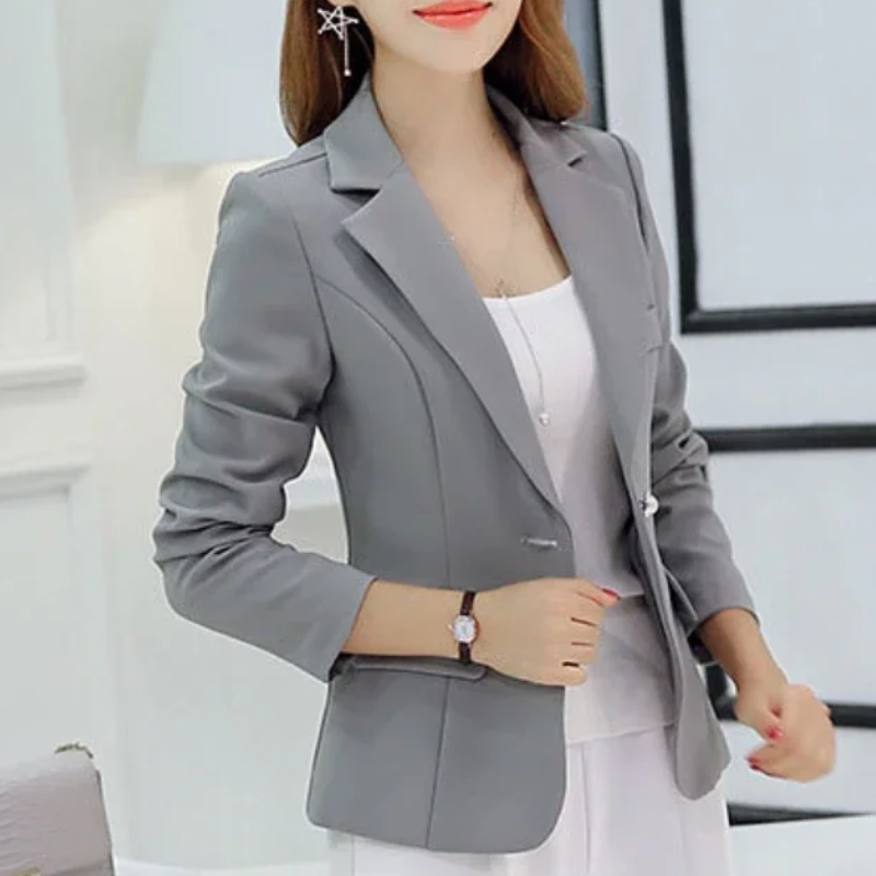 Valenzora | Eleganter Damenblazer mit schmalem Schnitt