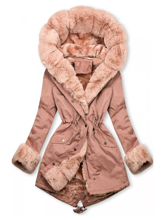 Valenzora | Padded jacket with warm plush lining for women