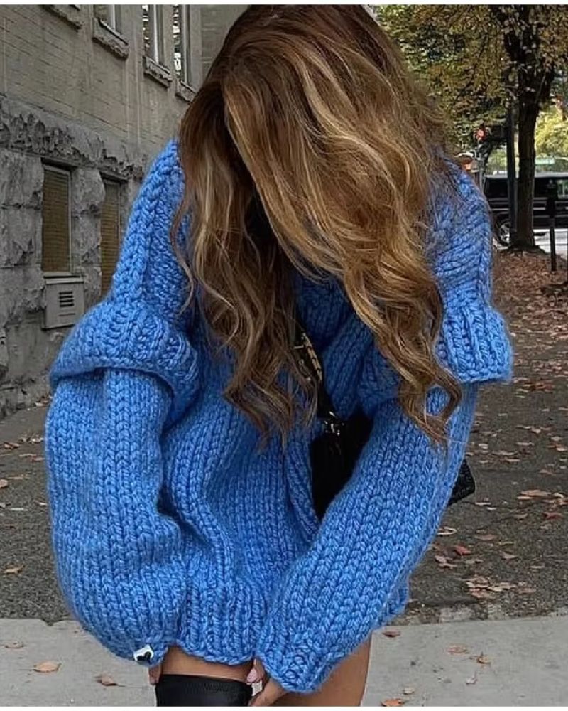 Valenzora | Oversized Knit Sweaters