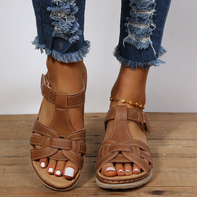 Valenzora | Orthopedic women's Velcro sandals