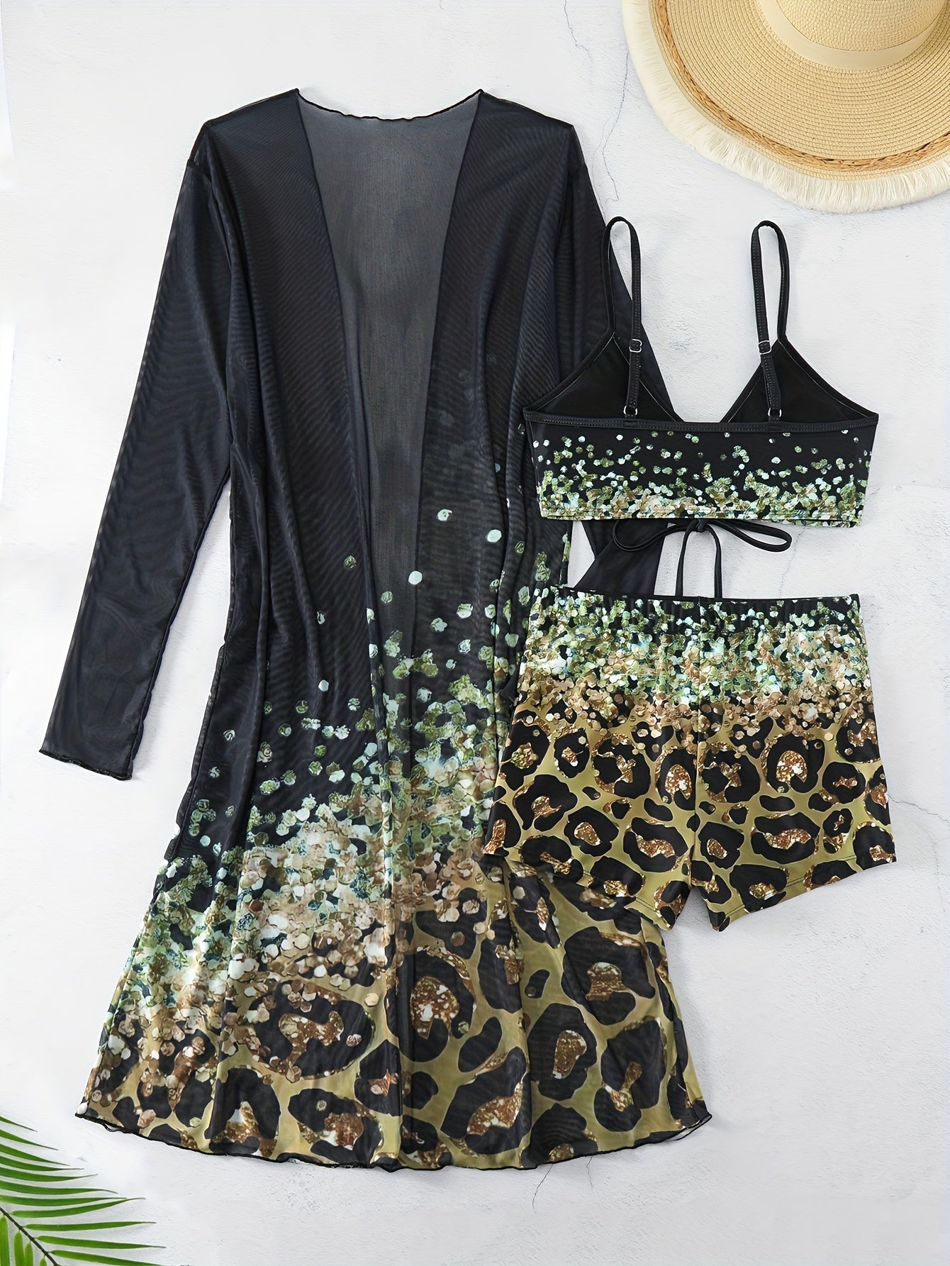 Valenzora | Leopard print bikini set