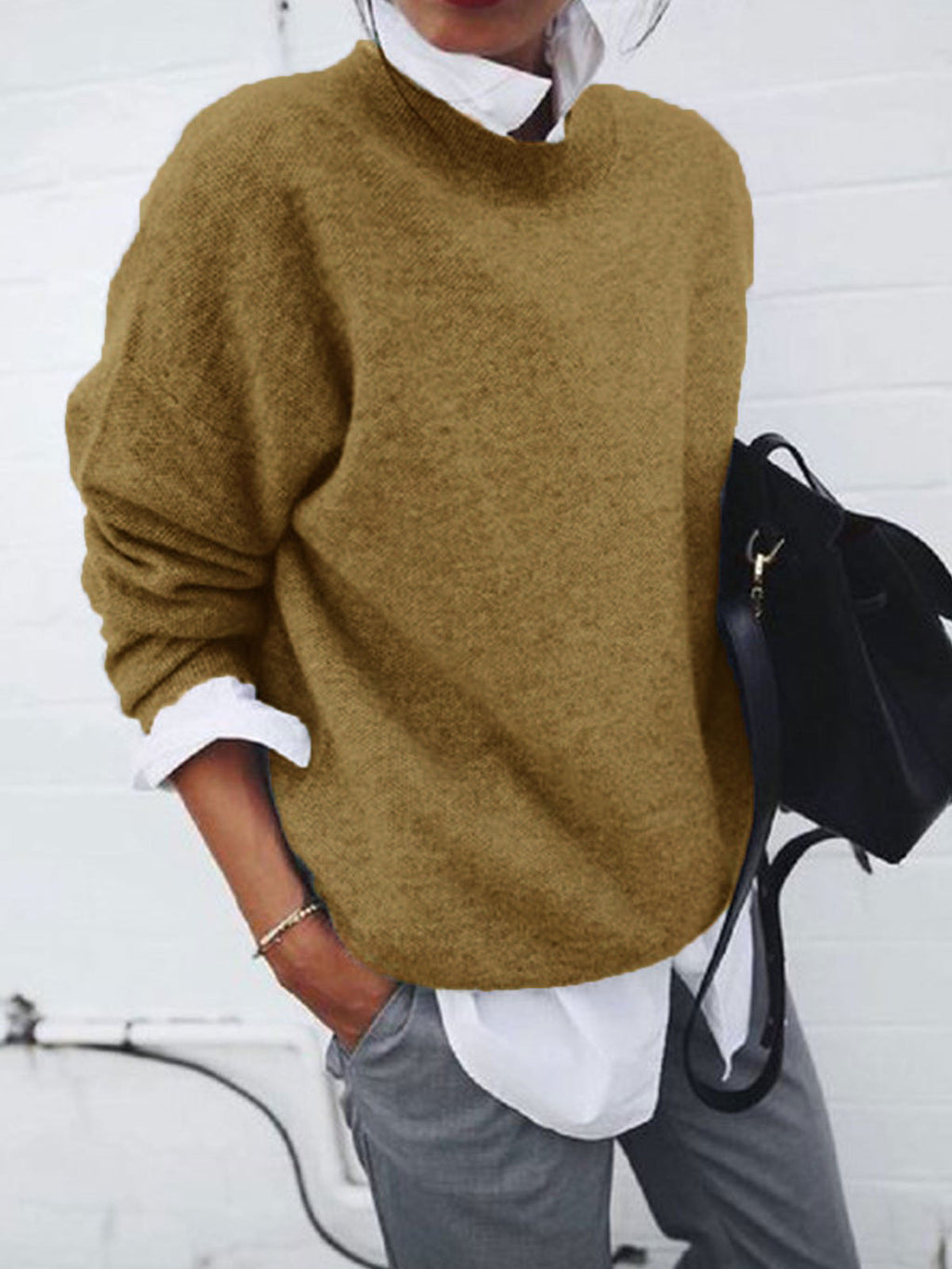 Elegant and casual winter sweaters
