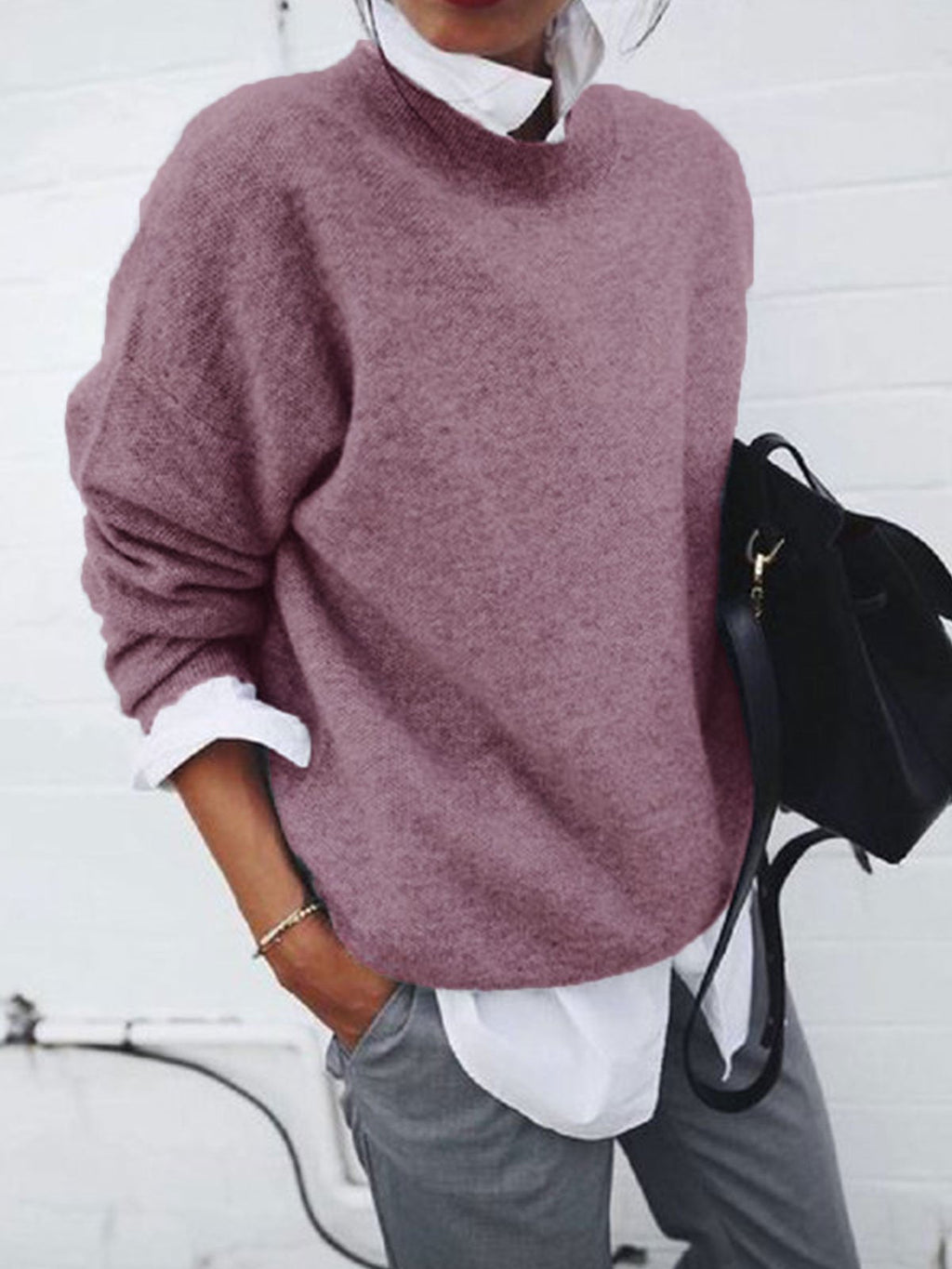 Elegant and casual winter sweaters