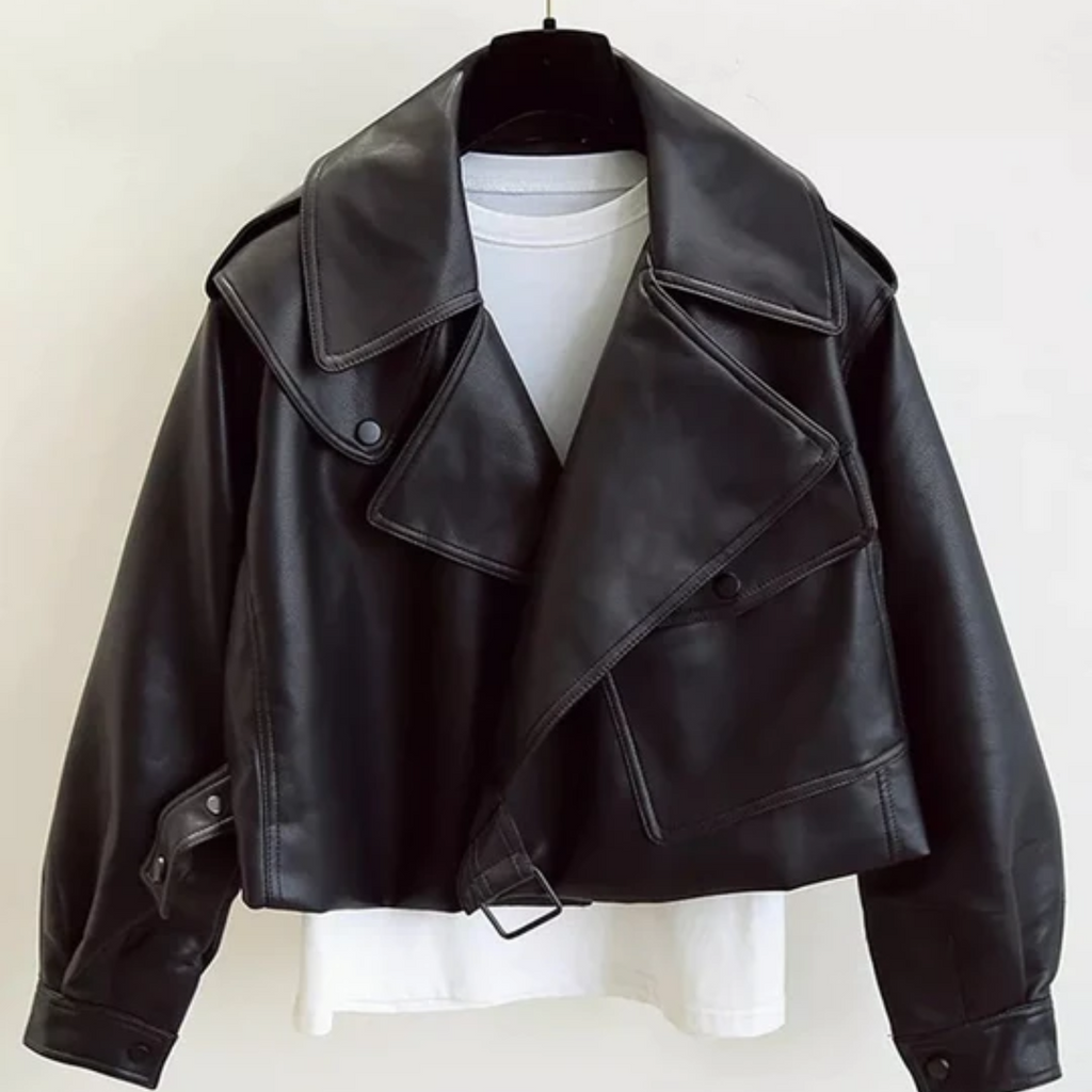Valenzora | Short Women's Jacket A Casual Leather Jacket For Women