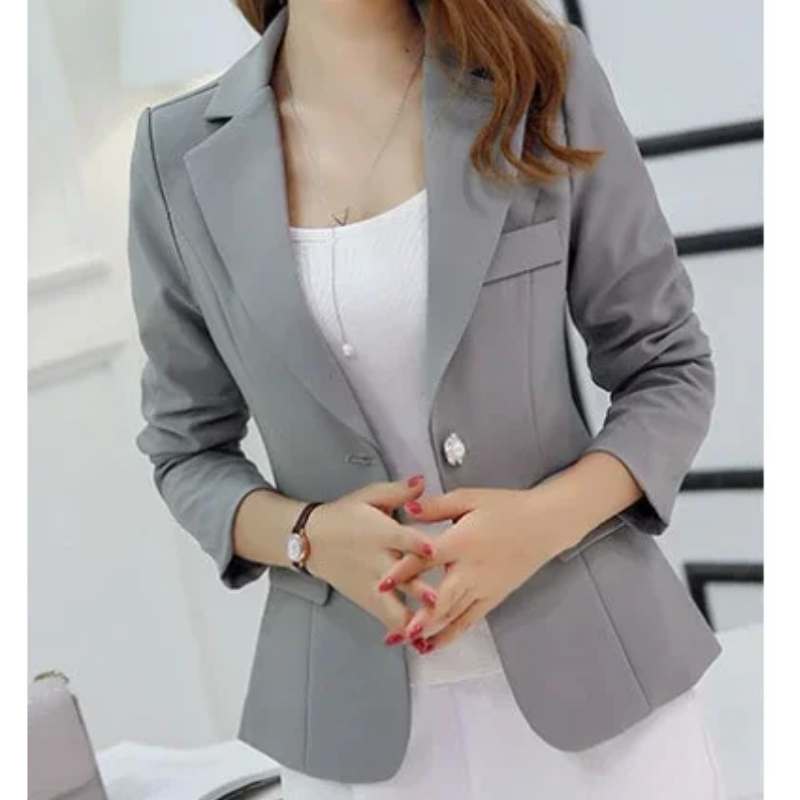Valenzora | Eleganter Damenblazer mit schmalem Schnitt