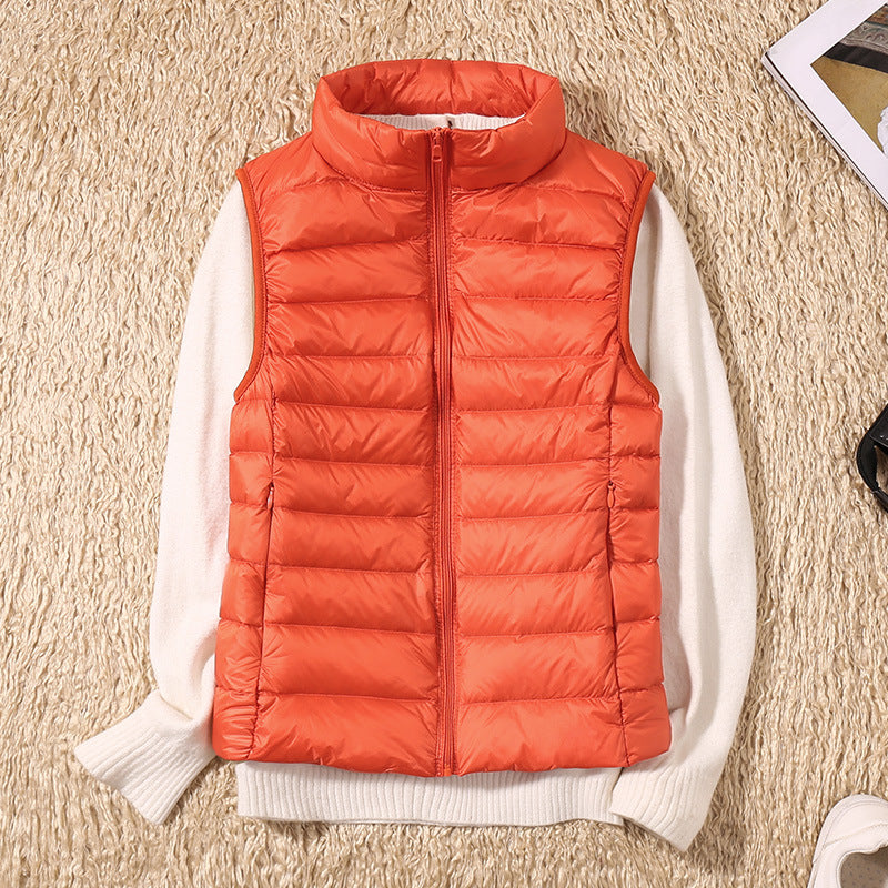 Valenzora | Microlight Down Vest for Women