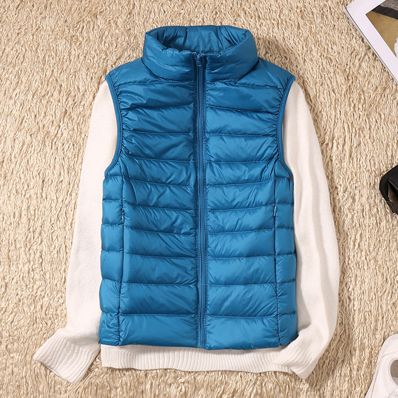 Valenzora | Microlight Down Vest for Women