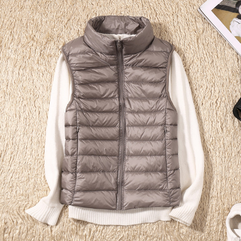 Valenzora | Microlight Down Vest for Women