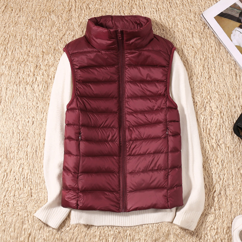 Valenzora | Microlight Down Vest for Women