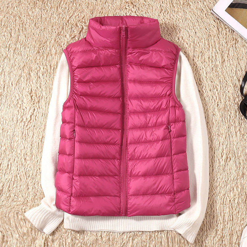 Valenzora | Microlight Down Vest for Women