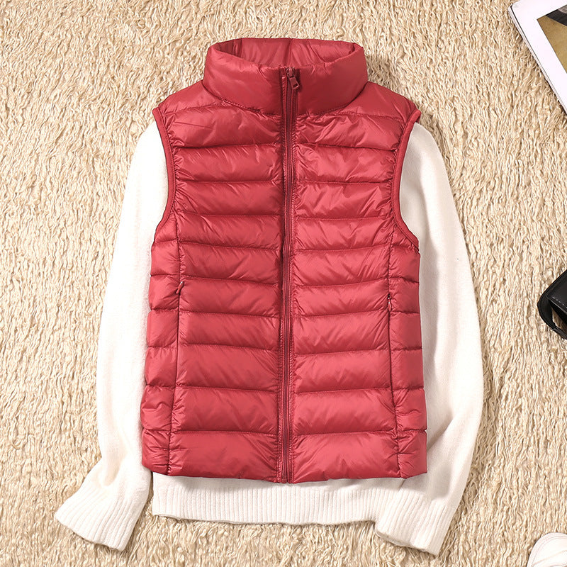 Valenzora | Ultralight Down Vest: Warmth and Style for Cold Days