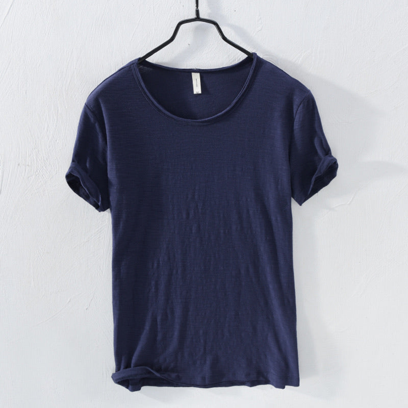 Valenzora | Soft Touch T-Shirt with Round Neck