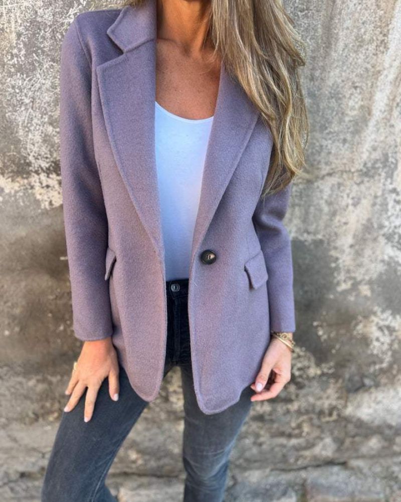 Valenzora | One-button blazer