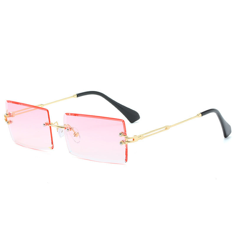 Valenzora | Trendige rechteckige Sonnenbrille im Retro-Stil
