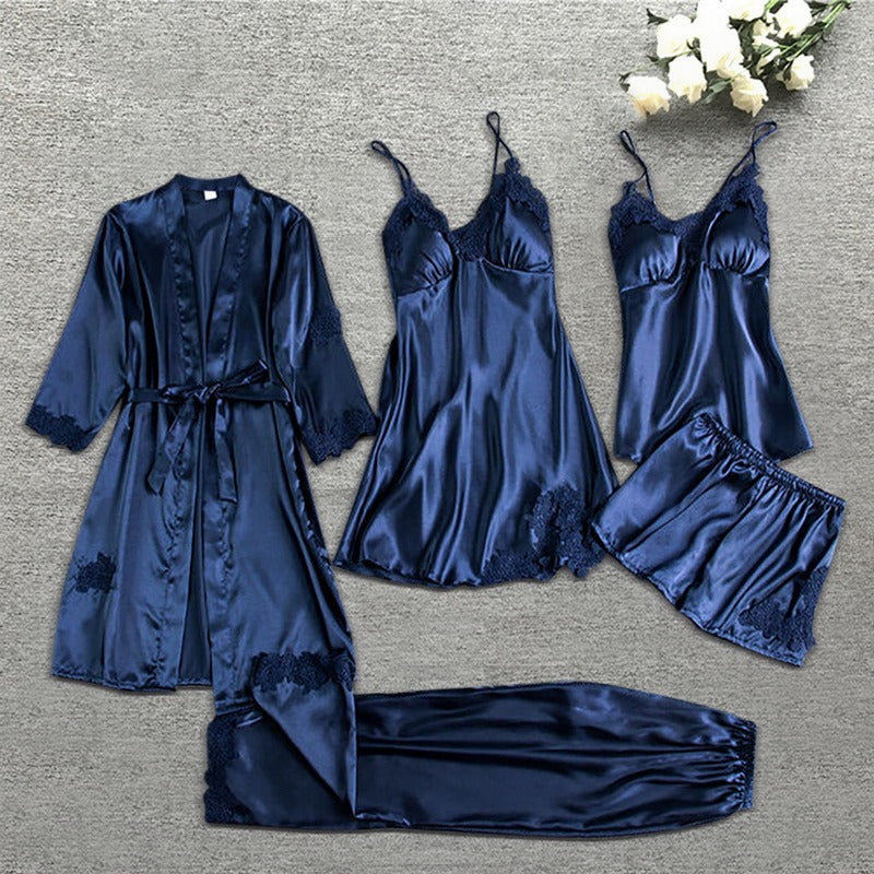 Valenzora | Satin-Pyjama-Set