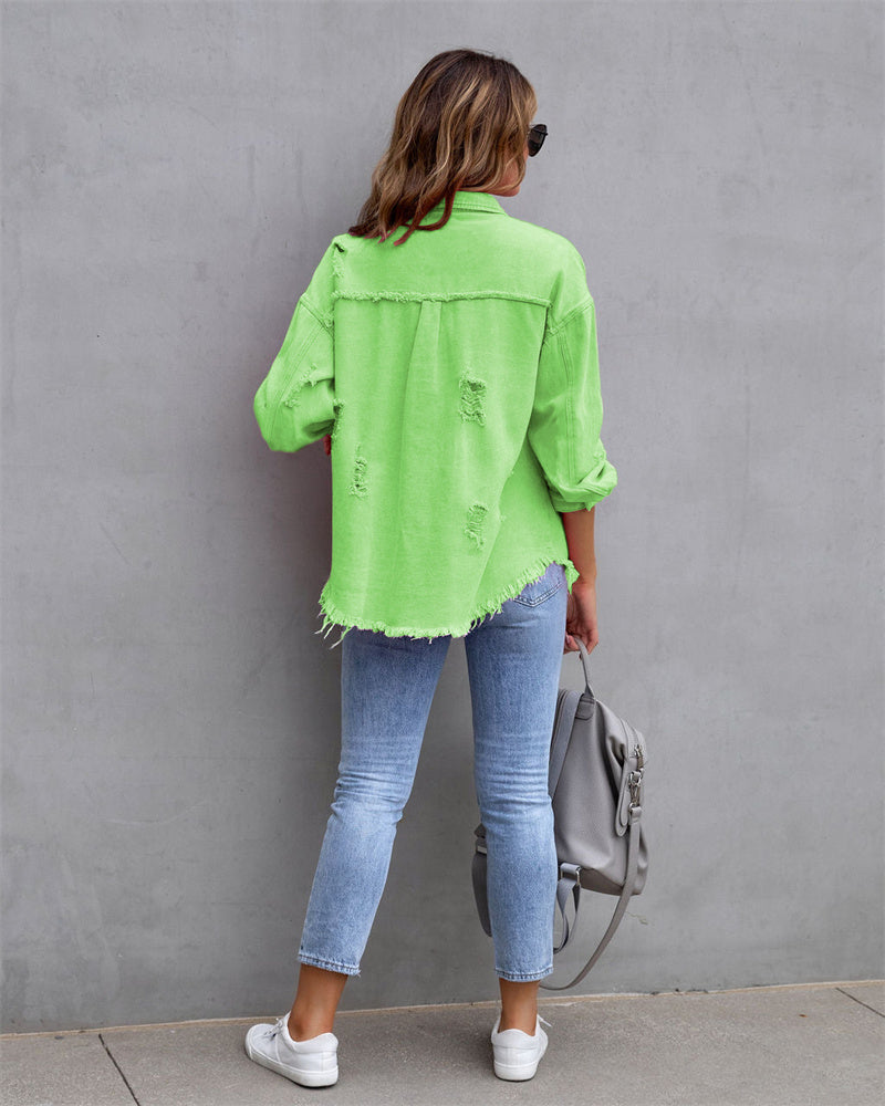 Valenzora | Stylische Jeansjacke für Damen