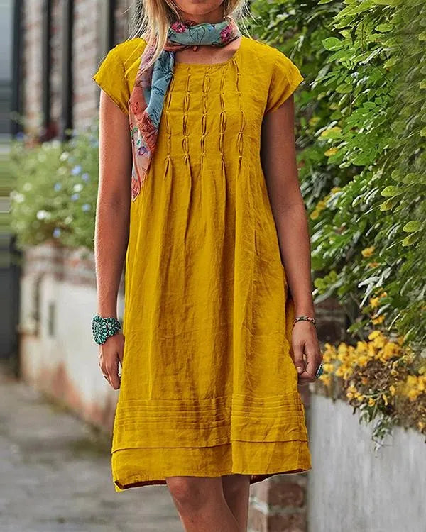 Valenzora | Vintage- und Freizeitkleider für Damen aus robustem Leinen