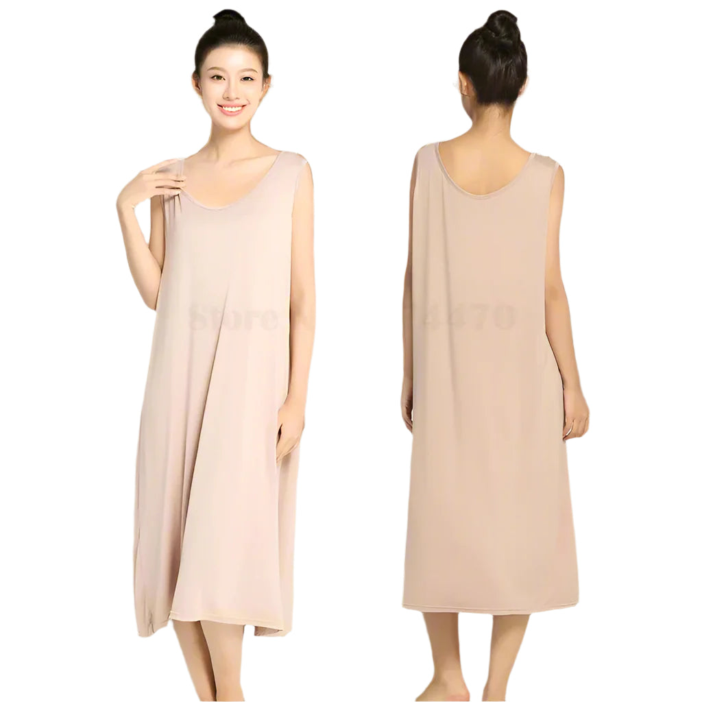 Valenzora | Sleeveless nightgown, soft material