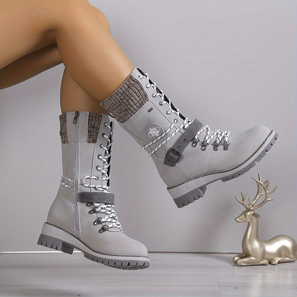 Valenzora - Elegant knitted thermal boots