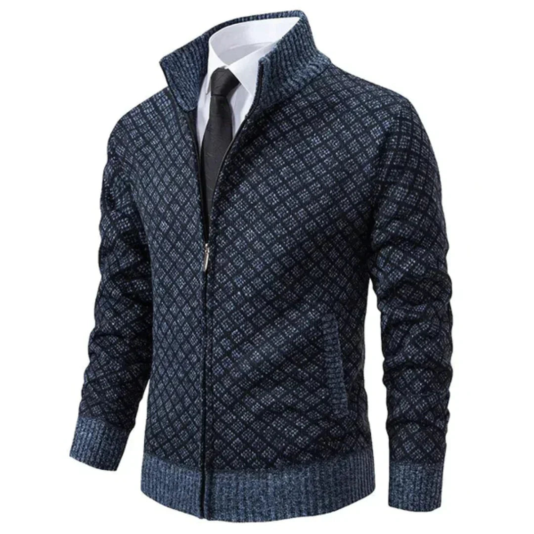 Gestrickter Jacquardpullover