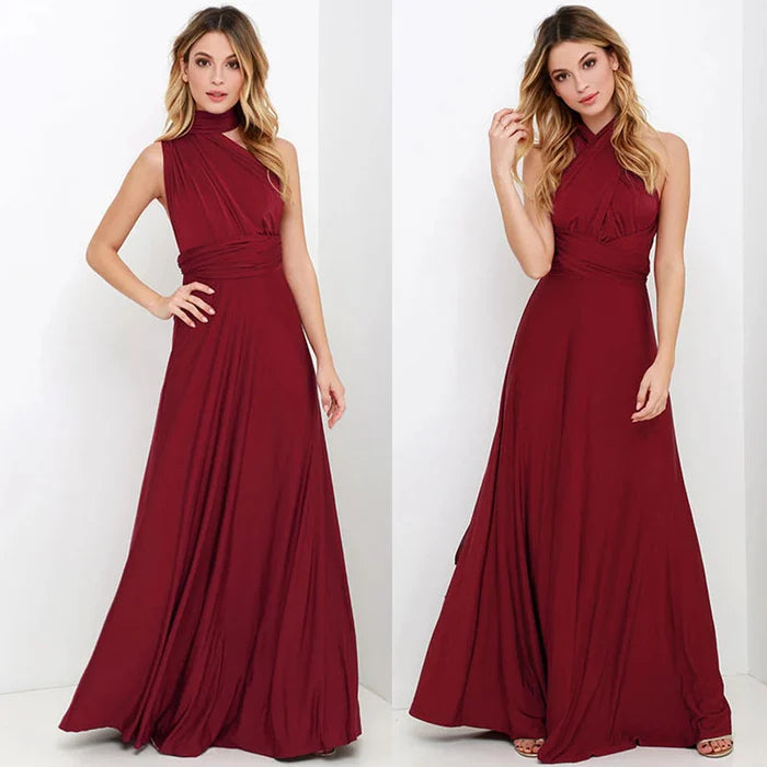 Valenzora | Wrap dress with elastic waist
