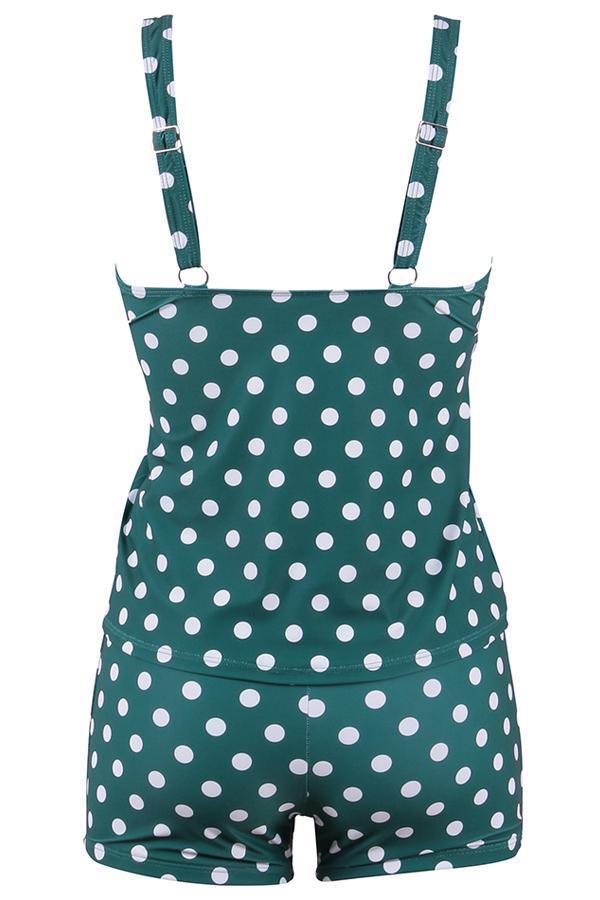 Valenzora | Polka-Dot-Tankini-Set für Damen