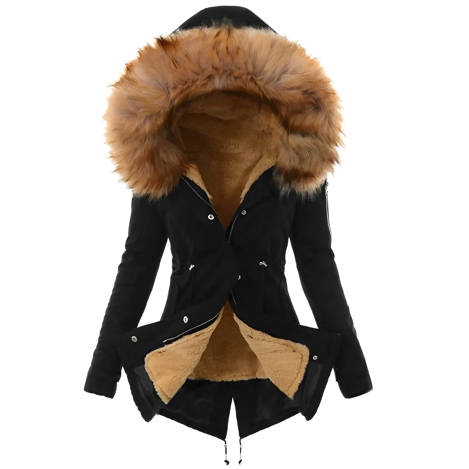 Valenzora | Warm winter jacket made of fur