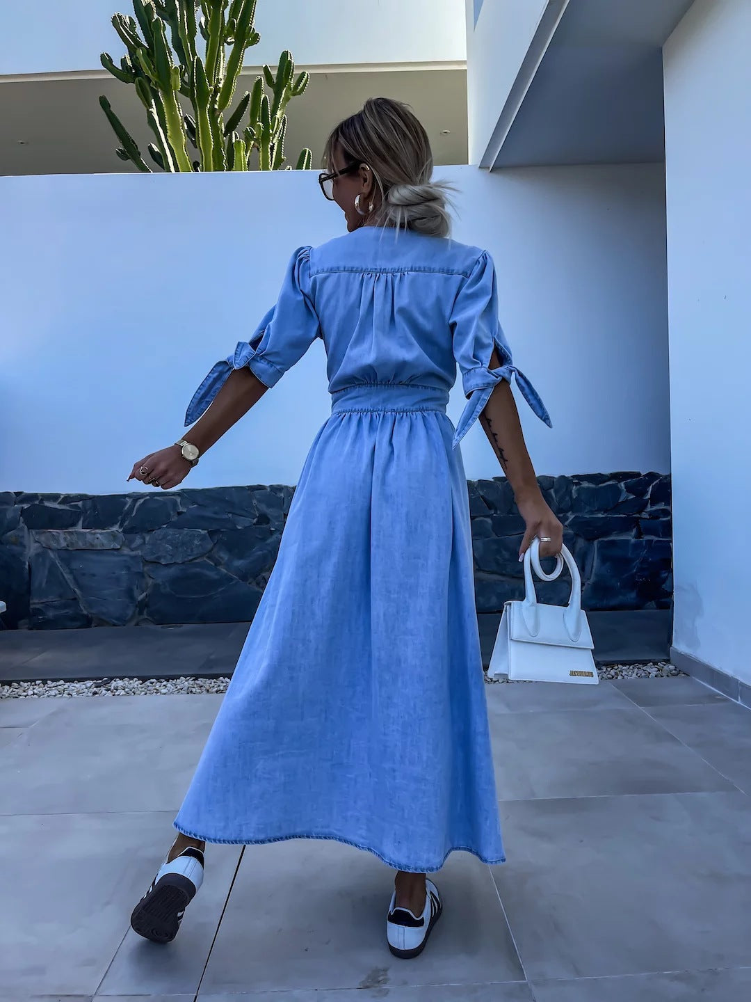 Valenzora | Modern denim dress
