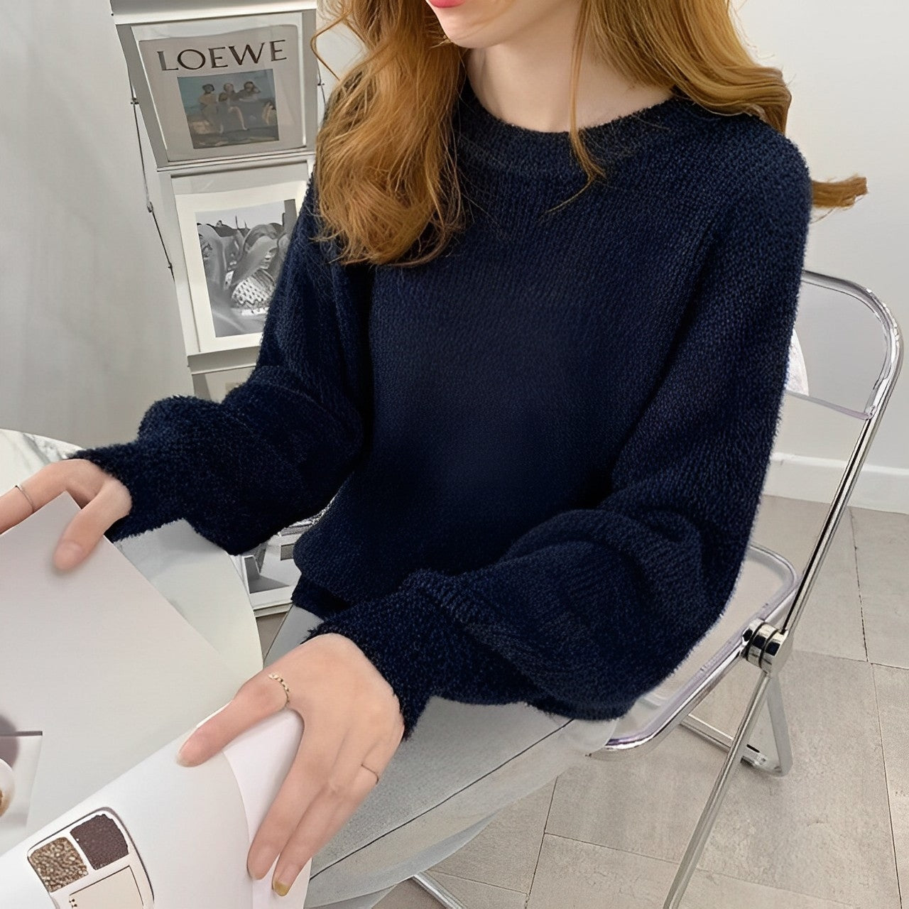Valenzora | Elegant cashmere knit sweater