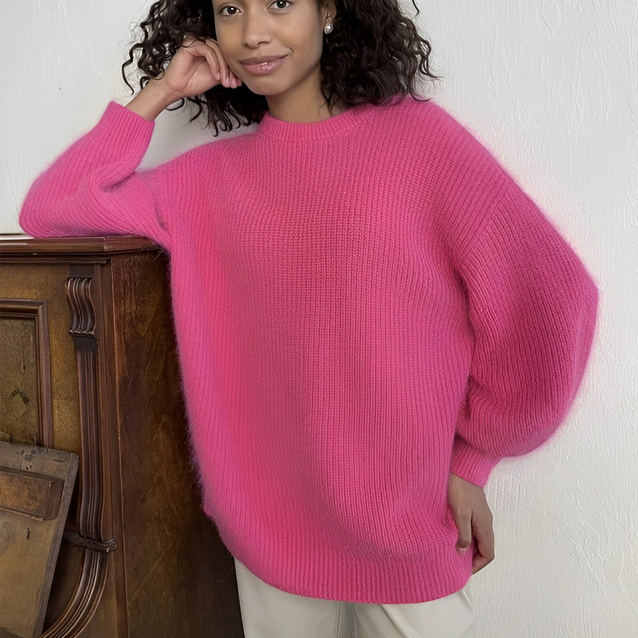 Valenzora | Elegant cashmere knit sweater