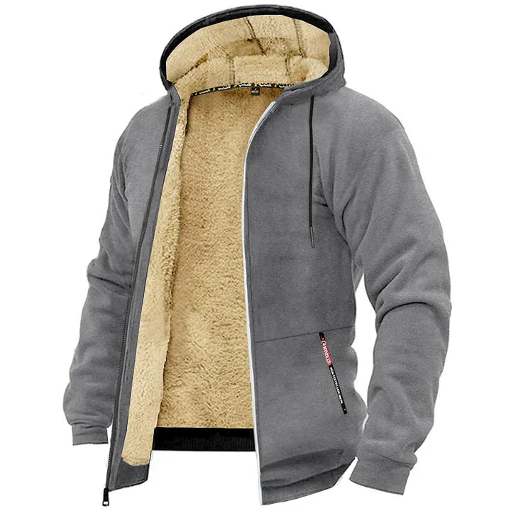Valenzora | Kapuzenpullover mit Fleece-Futter und Reißverschluss