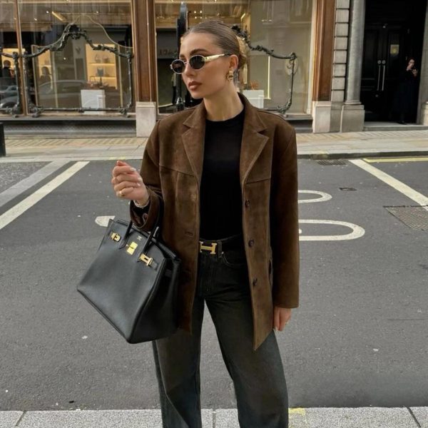 Valenzora | Luxury Suede Women's Jacket