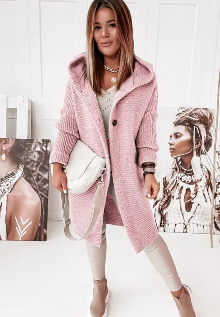 Valenzora – Rubin – Kuschelige Strickjacke