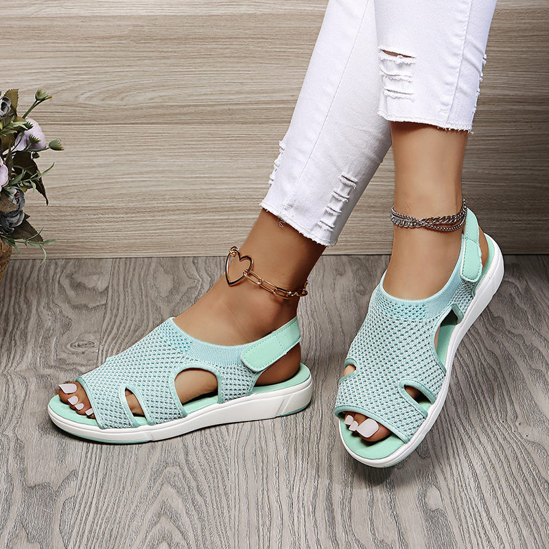 Valenzora | Luftige Sandalen mit ergonomischem Fußbett