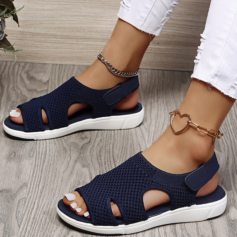 Valenzora | Luftige Sandalen mit ergonomischem Fußbett