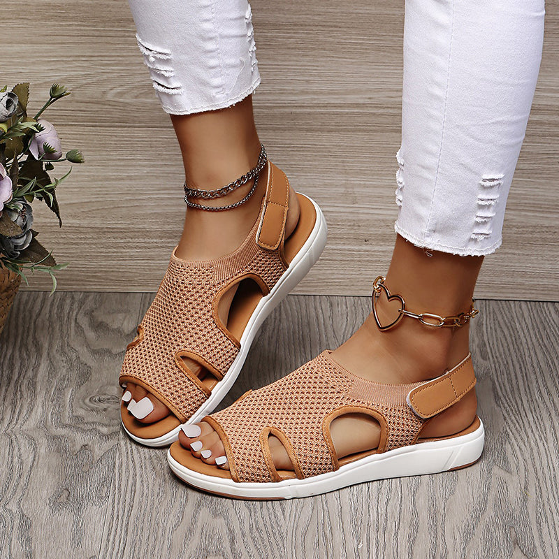 Valenzora | Luftige Sandalen mit ergonomischem Fußbett