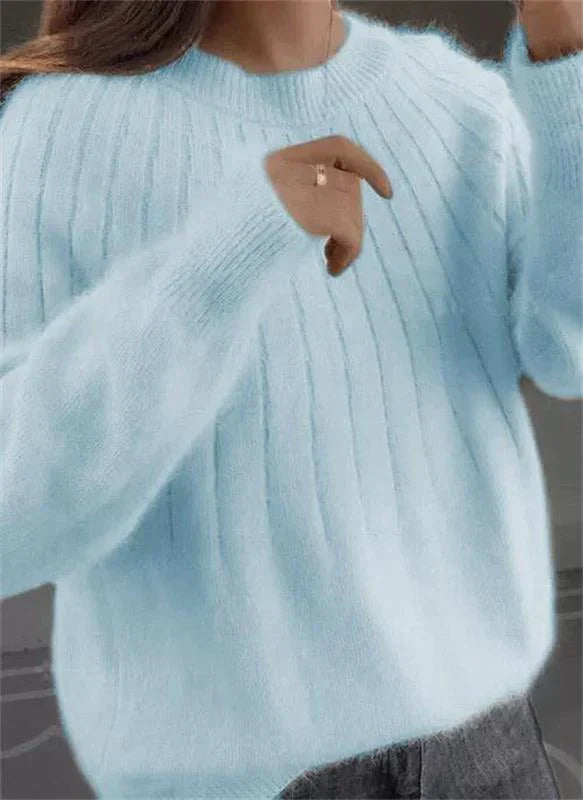 Valenzora | Soft cashmere knit sweater