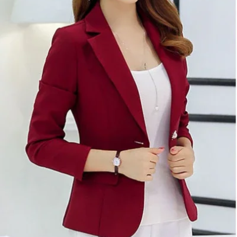 Valenzora | Eleganter Damenblazer mit schmalem Schnitt